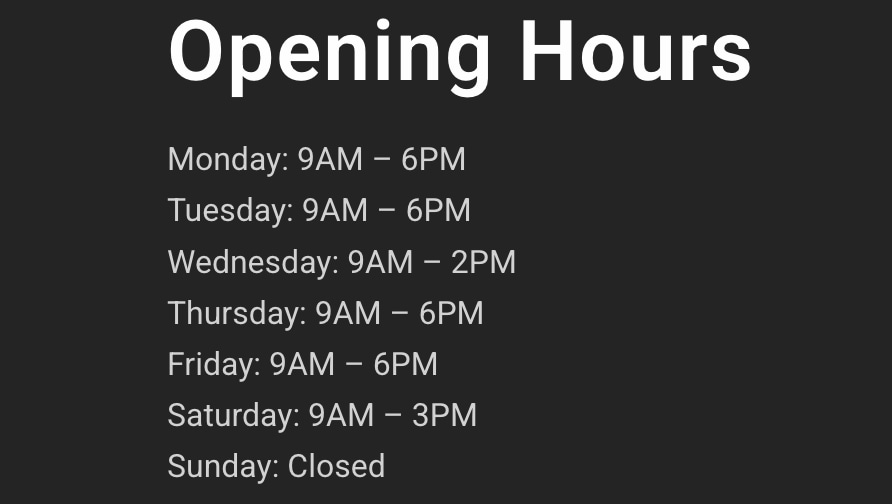 dentist-lincolnの営業時間